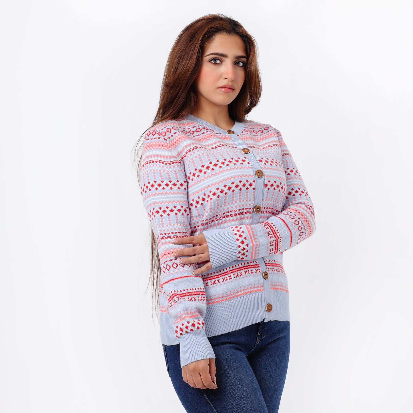 Women’s Button-Up Knitted Cardigan