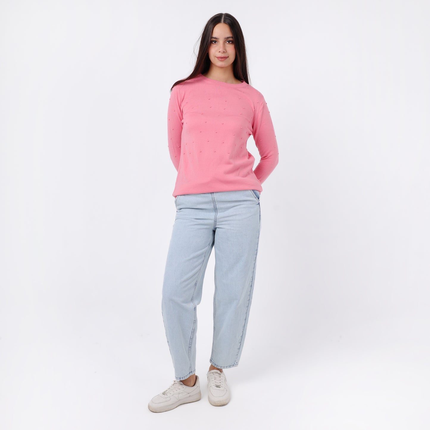 Women's Crew Neck Knit Sweater