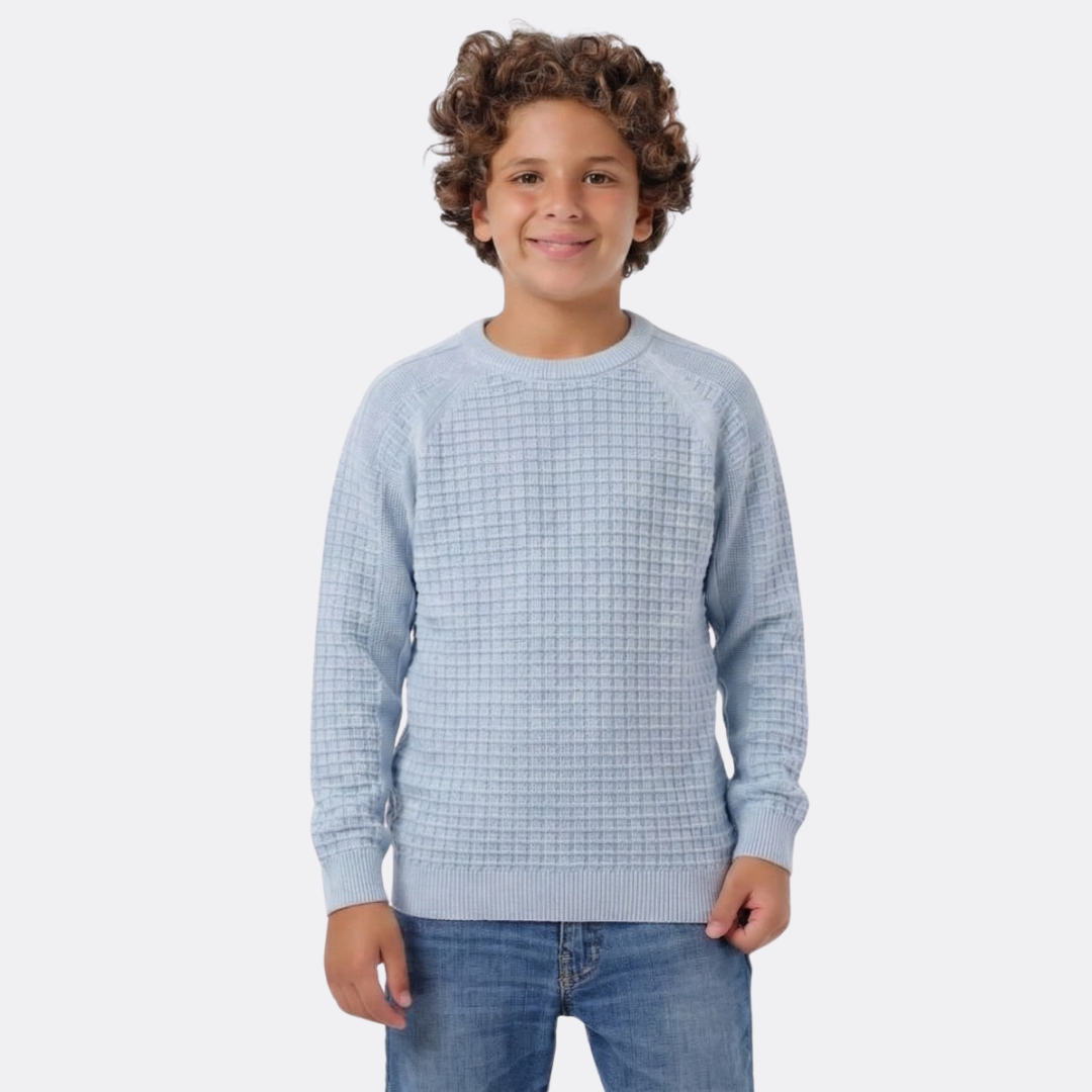 Boys Crew Neck Knit Sweater