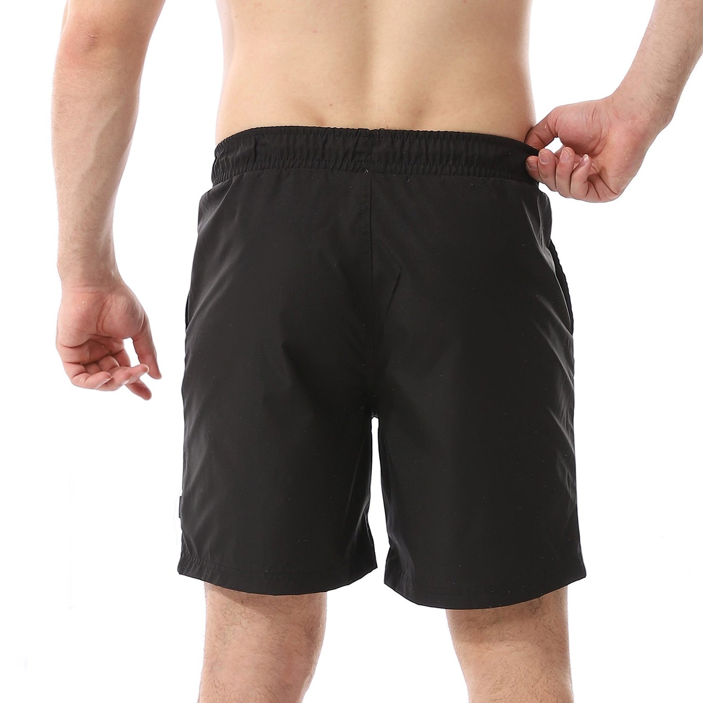 Men's plain swimming shorts