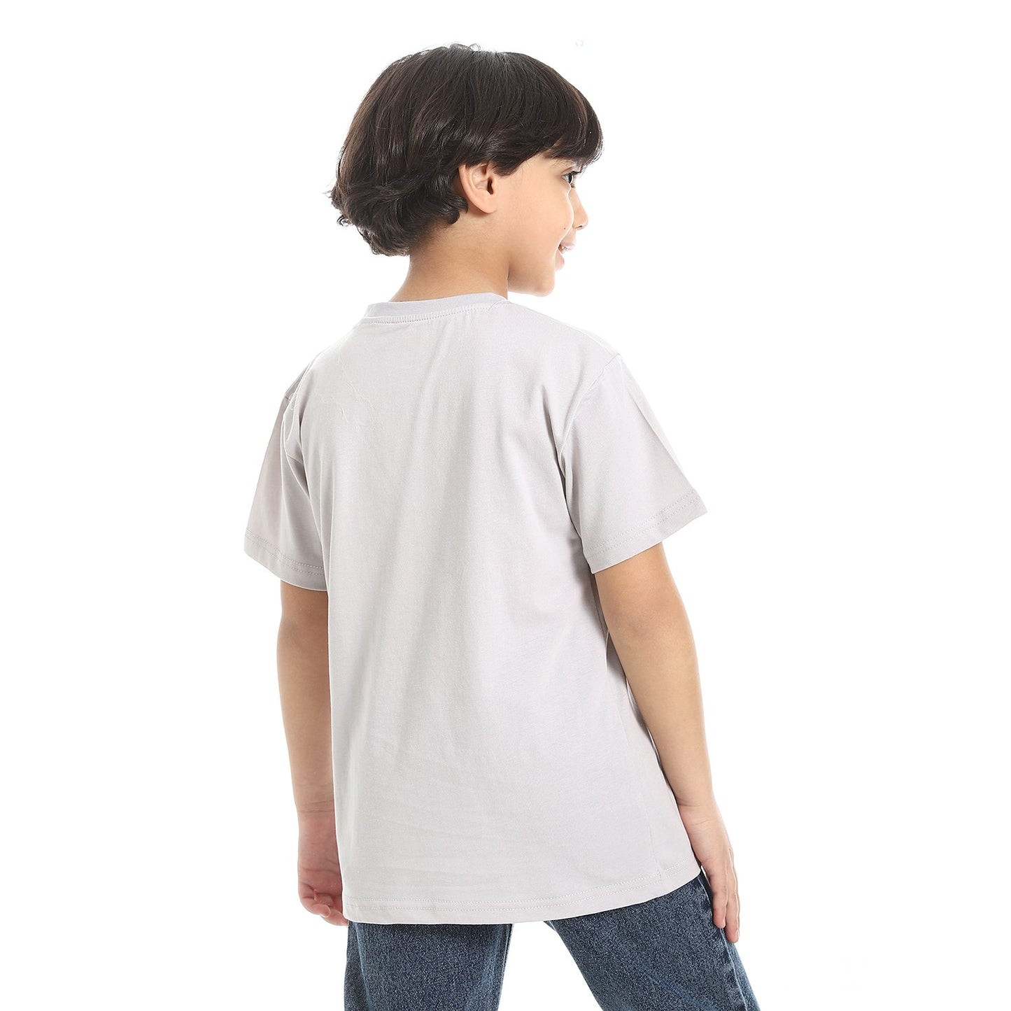 Boys Cotton Printed T-Shirt