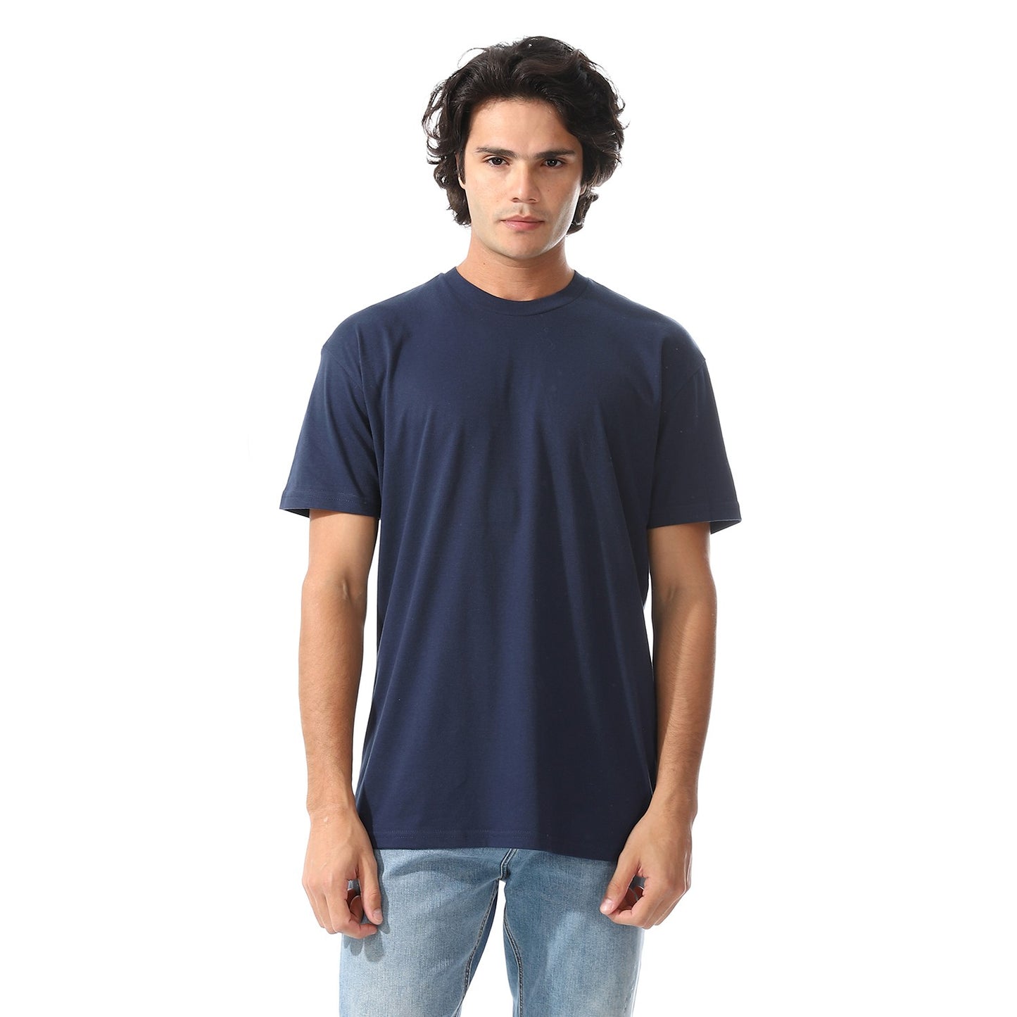 Men's Cotton Plain T-Shirt