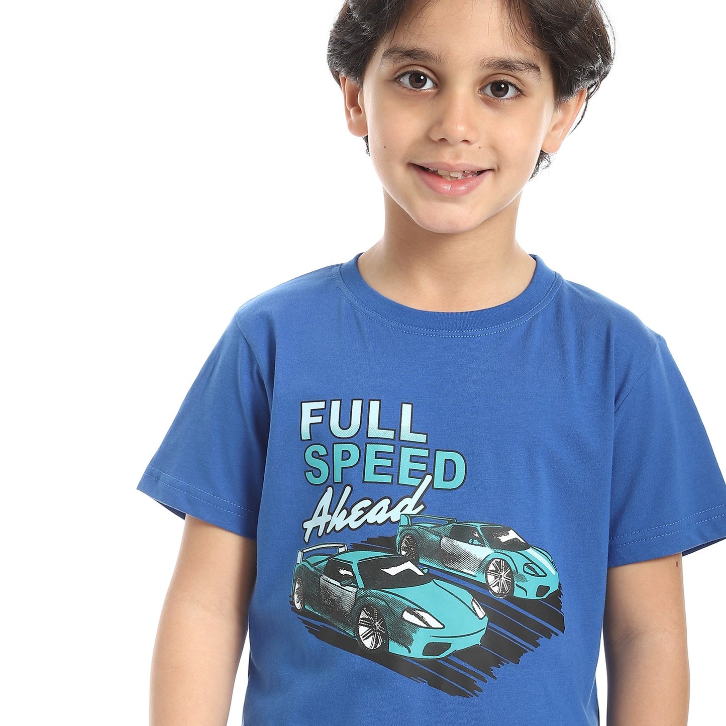 Boys Cotton Printed T-Shirt
