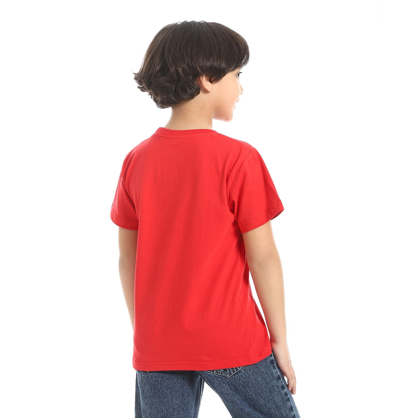Boys Cotton Printed T-Shirt
