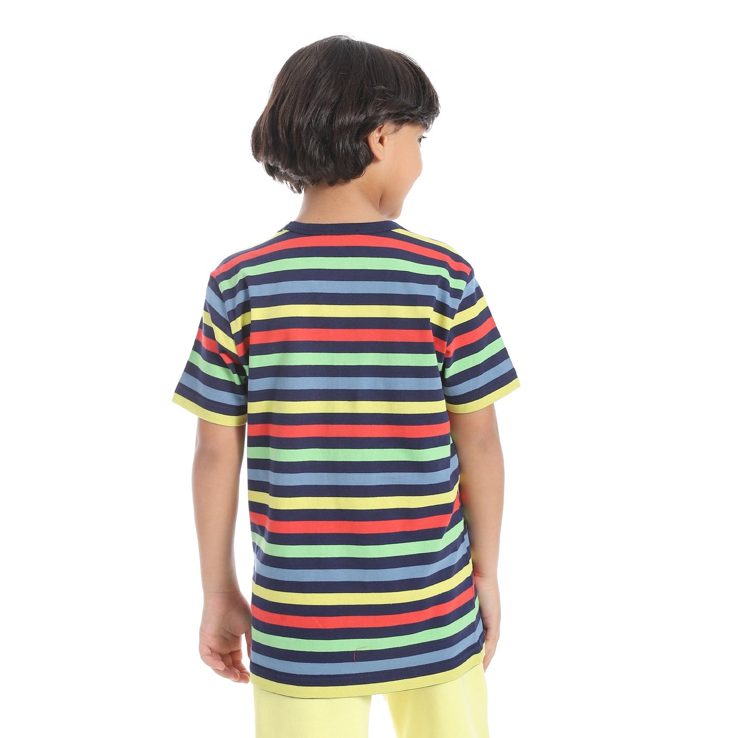 Boys Cotton Stripped T-Shirt