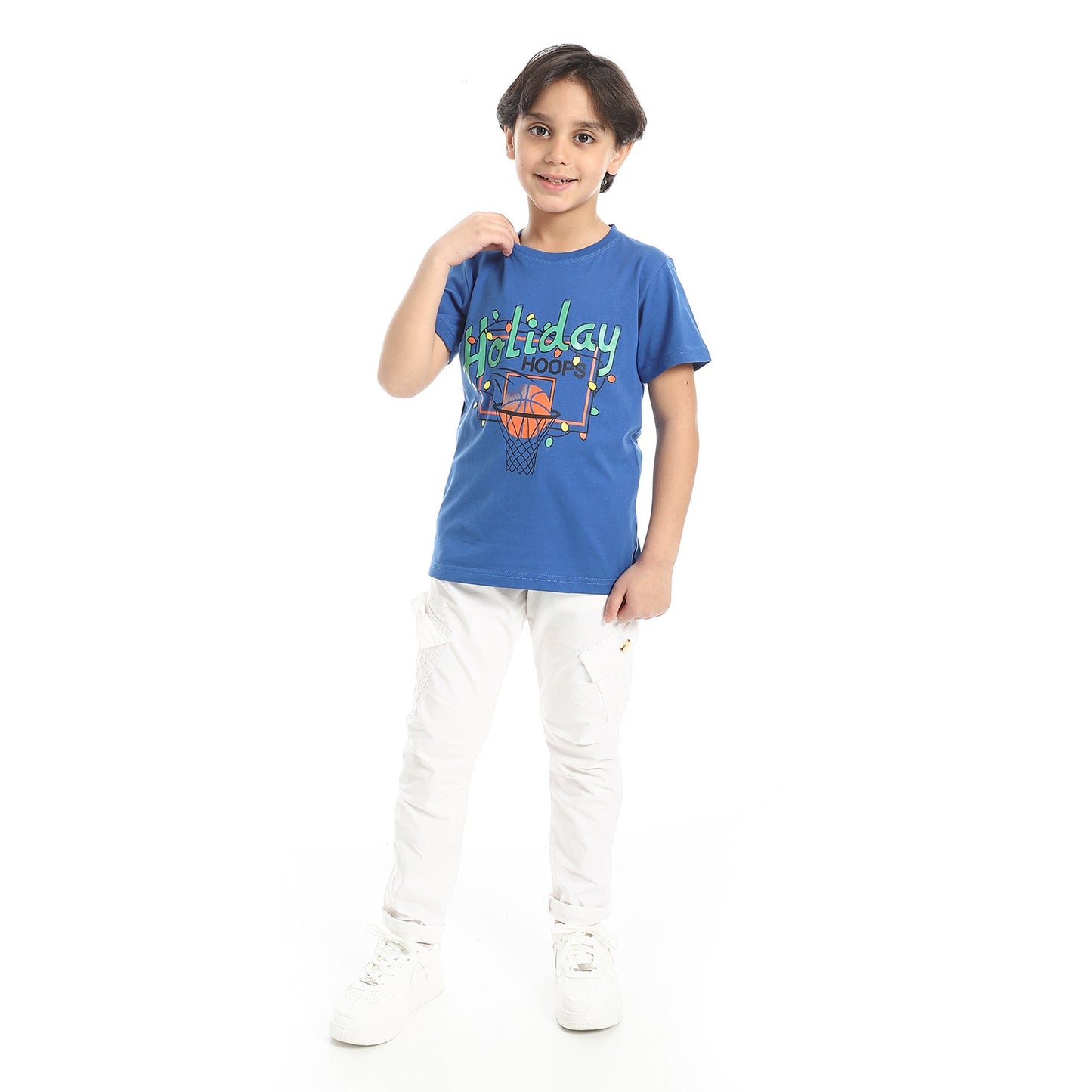Boys Cotton Printed T-Shirt