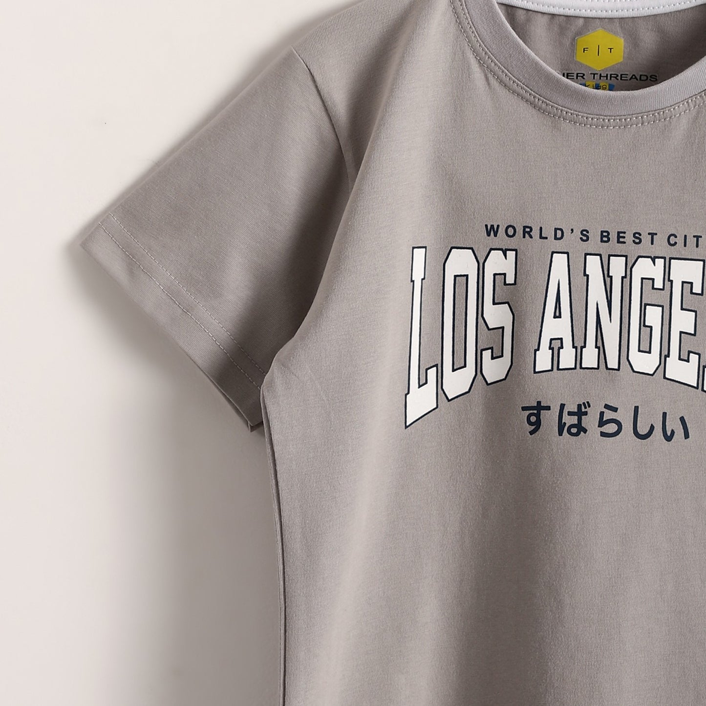 Boys Cotton Printed T-Shirt