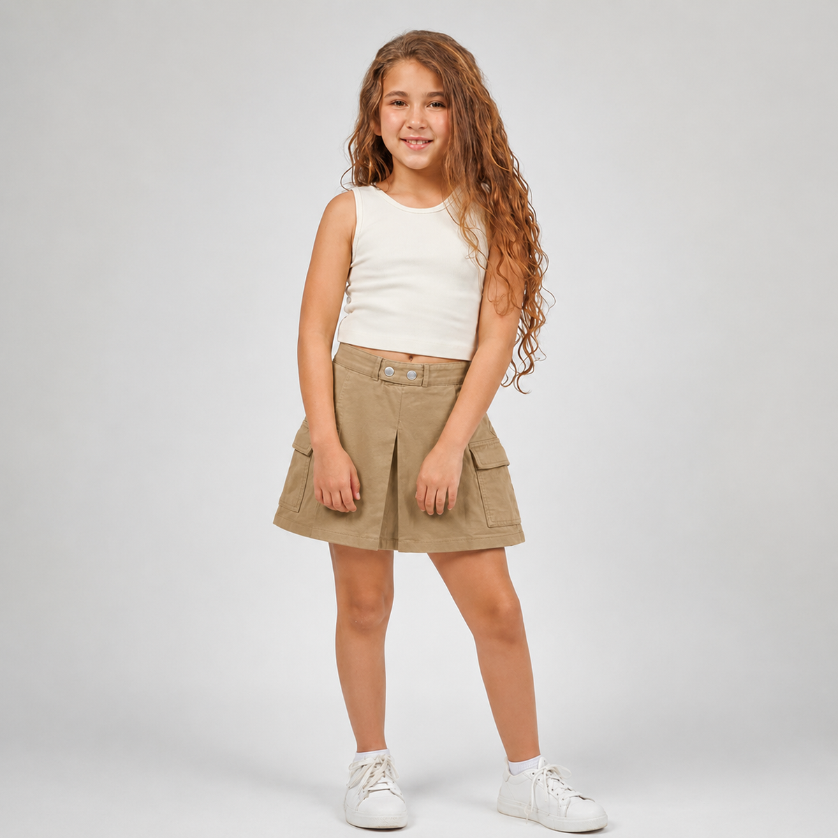 Girls Skort with Two Pockets