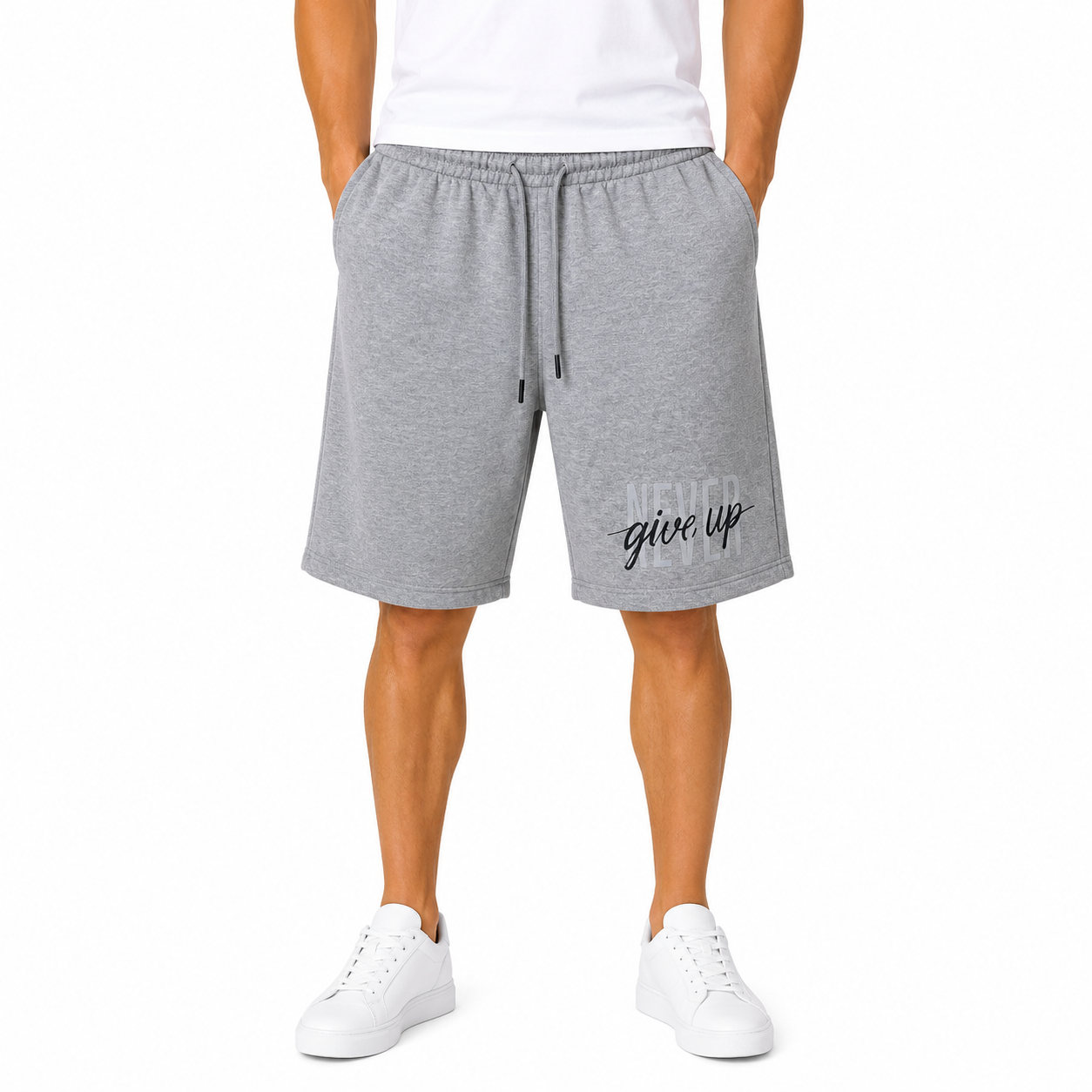 Men’s Printed Melton Shorts