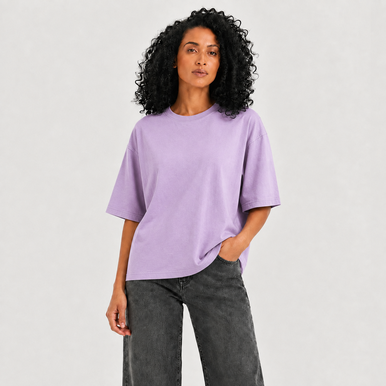 Women’s Plain Relaxed Fit T-Shirt