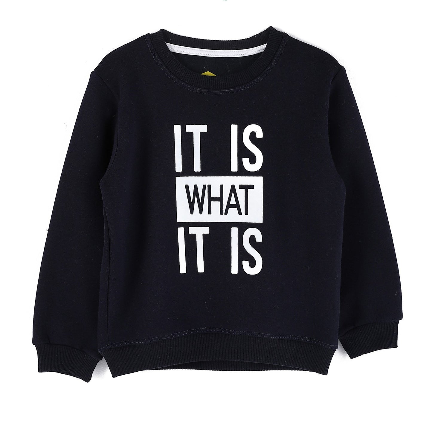 Boys Melton Printed Sweatshirt