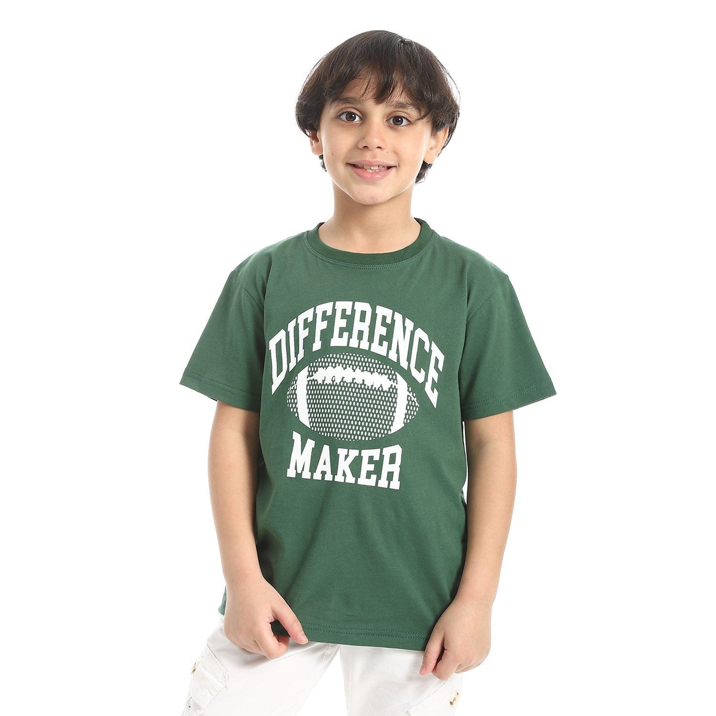 Boys Cotton Printed T-Shirt