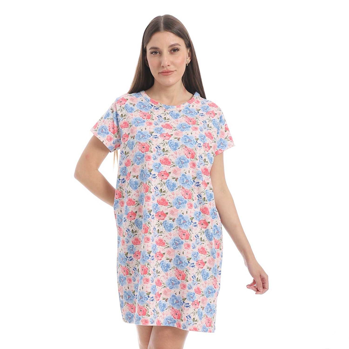 Women's Printed Sleeping Dress