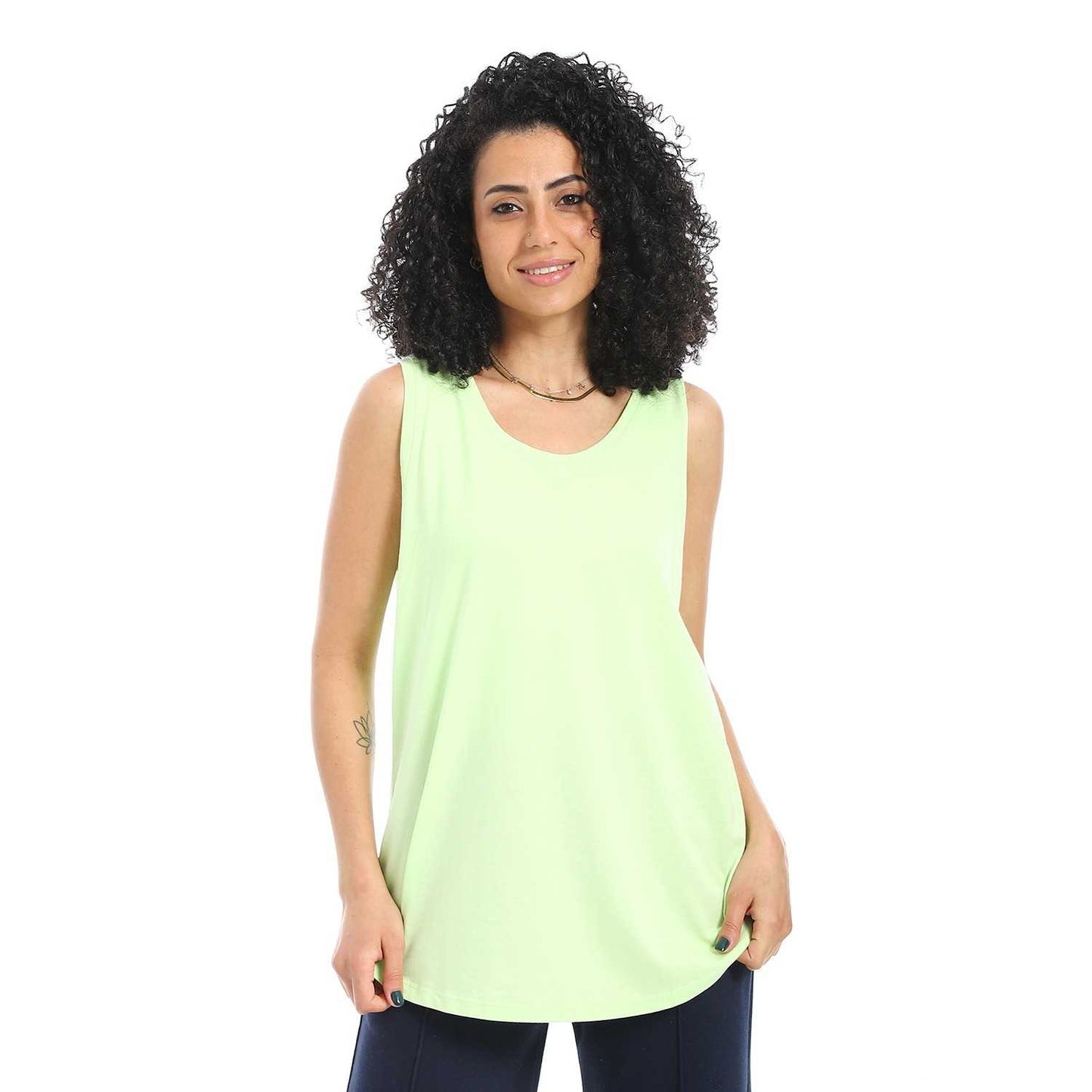 Women's Cotton Sleeveless Tunic