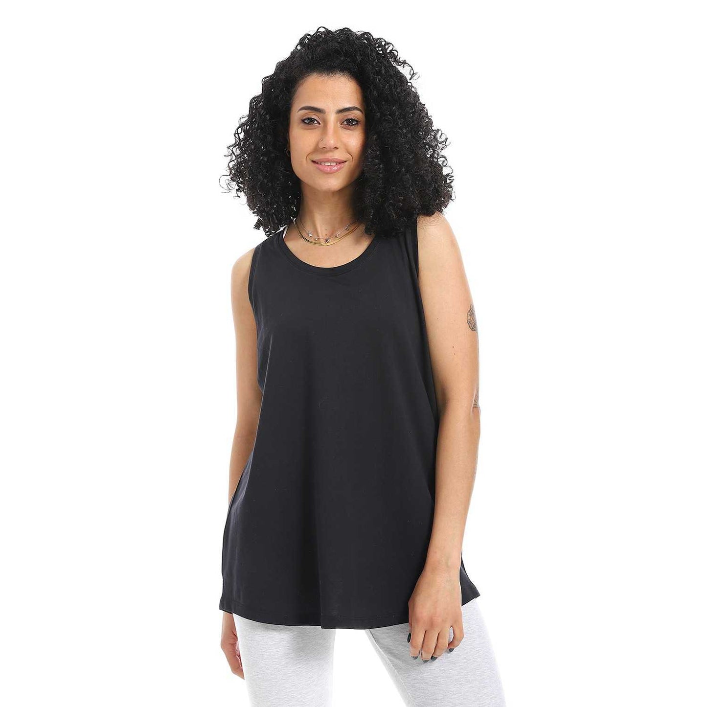 Women's Cotton Sleeveless Tunic