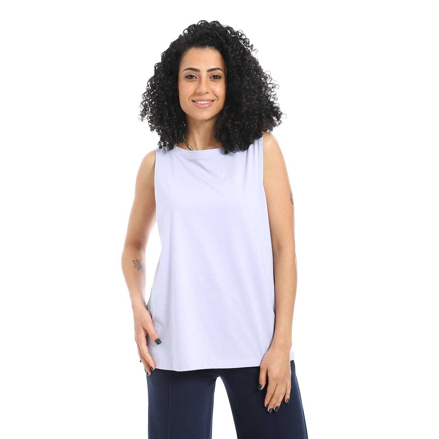 Women's Cotton Sleeveless Tunic