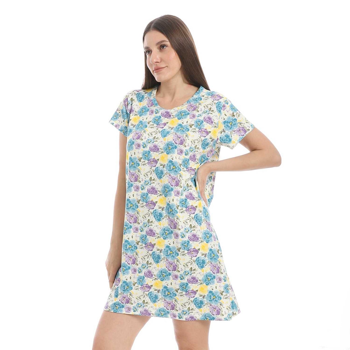 Women's Printed Sleeping Dress