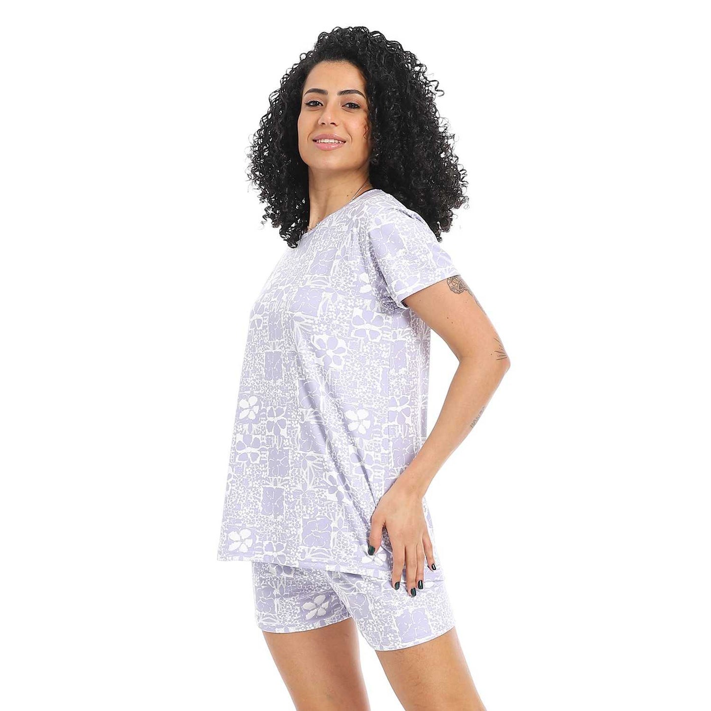 Women's Cotton Printed Pajama