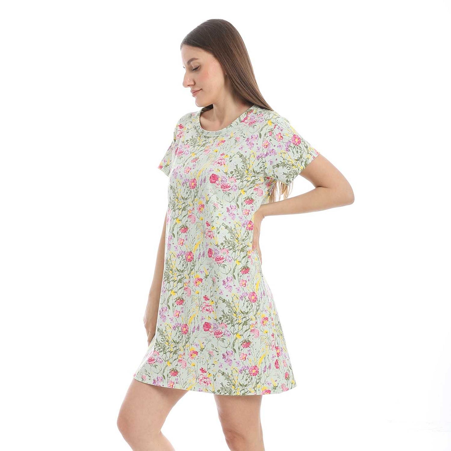 Women's Printed Sleeping Dress
