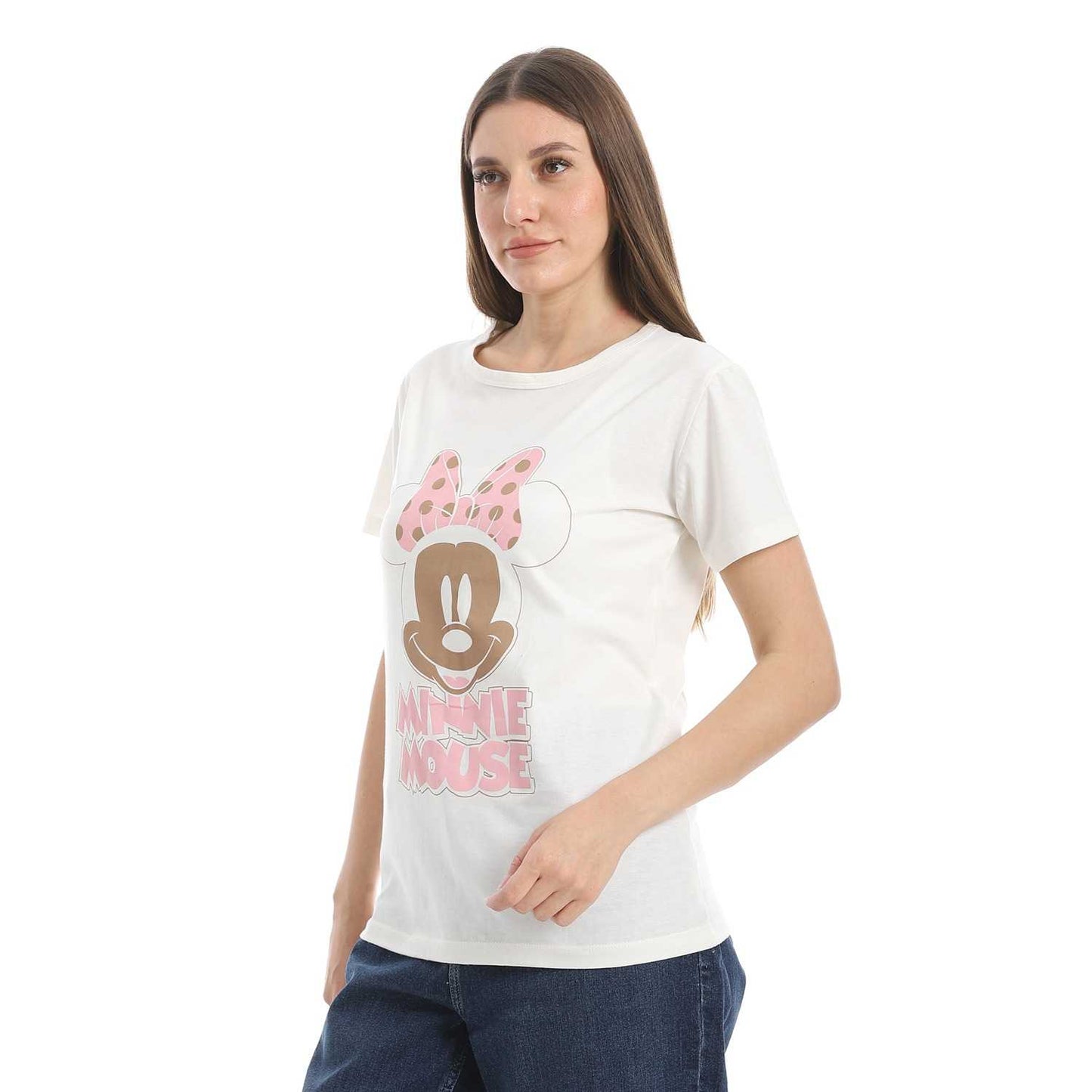Women's Cotton Disney Printed T-Shirt