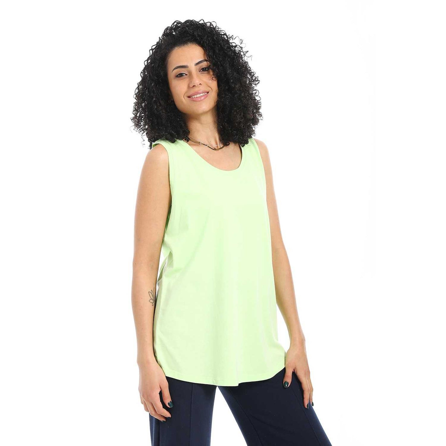 Women's Cotton Sleeveless Tunic