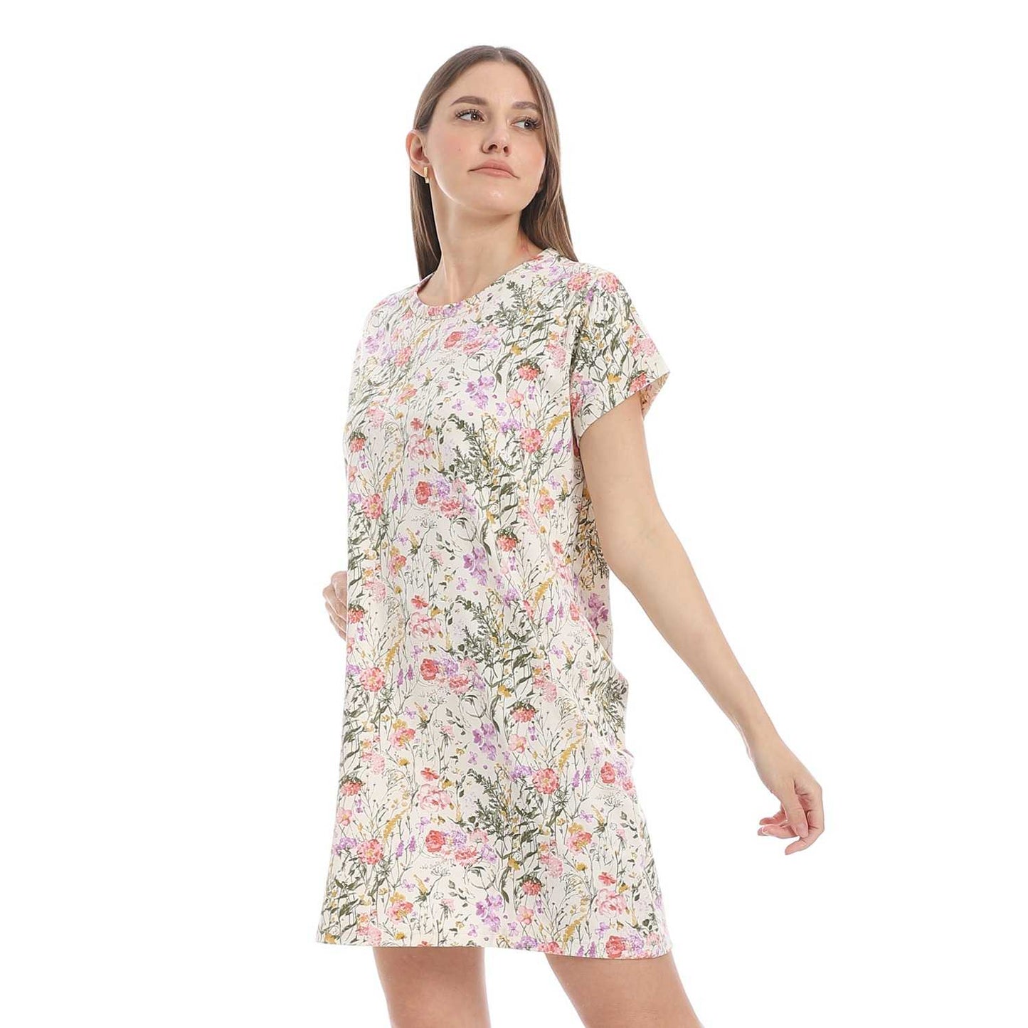 Women's Printed Sleeping Dress