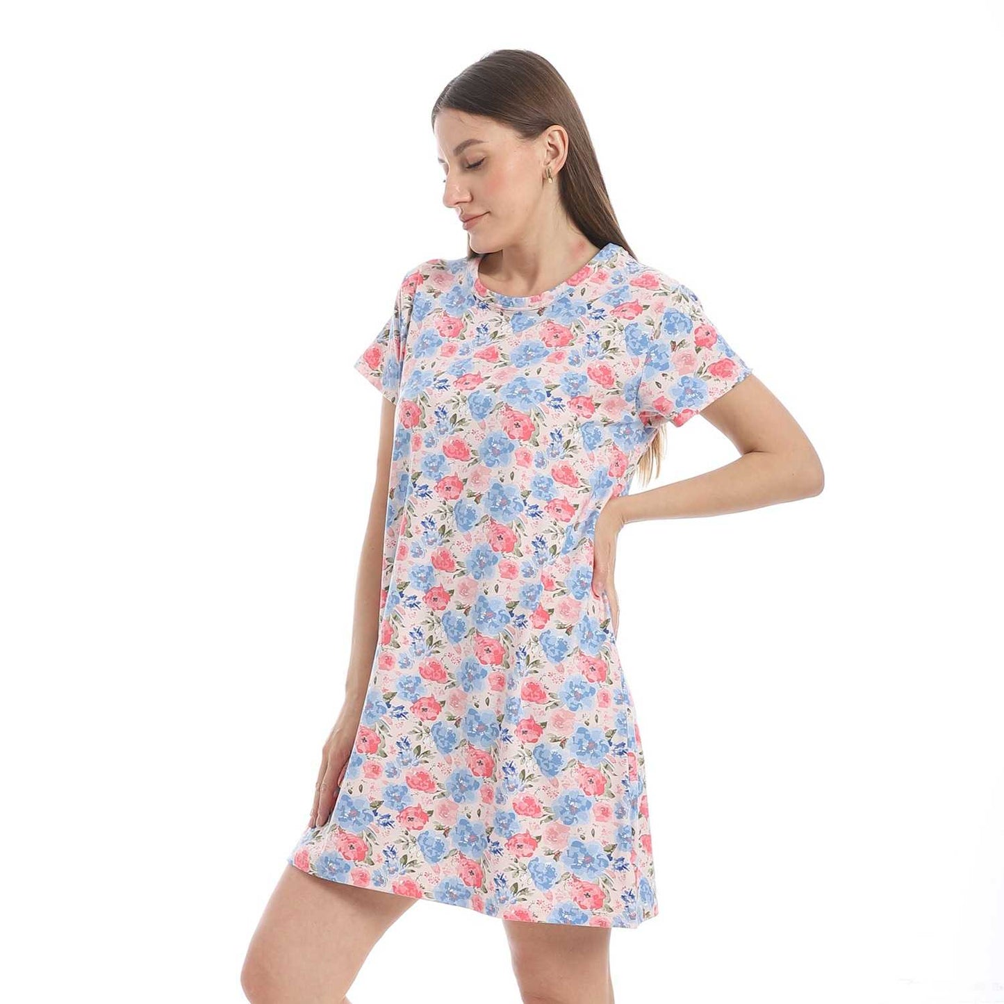 Women's Printed Sleeping Dress