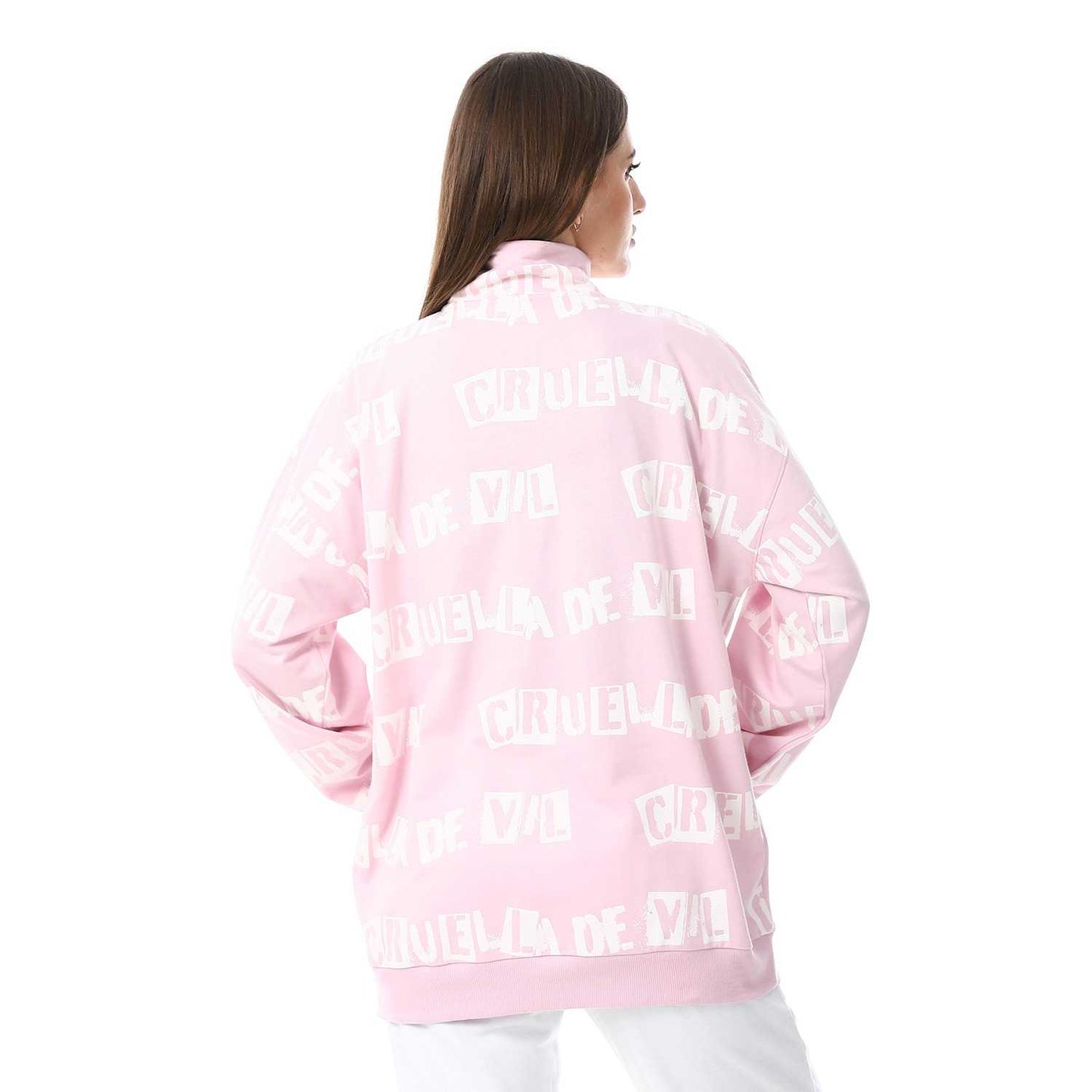 Women Cotton Printed Sweatshirt