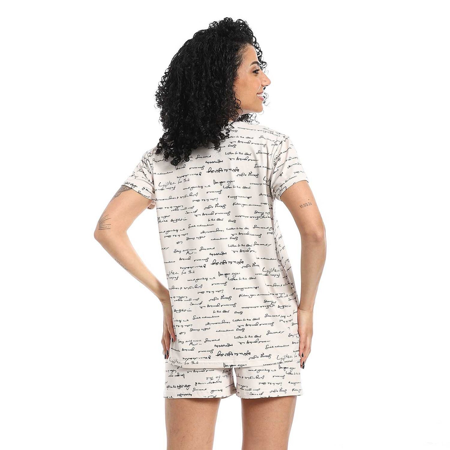 Women's Cotton Printed Pajama