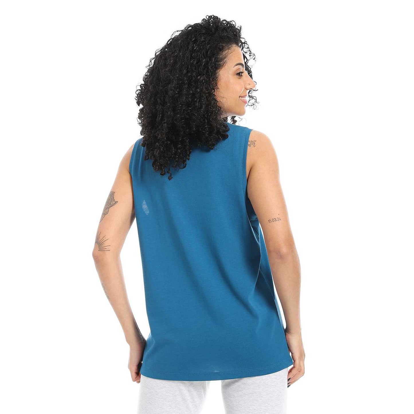 Women's Cotton Sleeveless Tunic