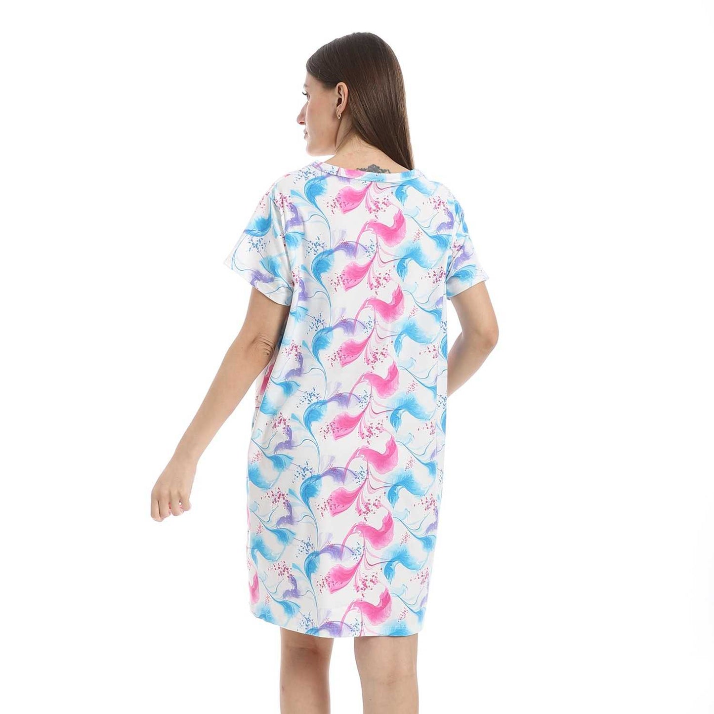 Women's Printed Sleeping Dress