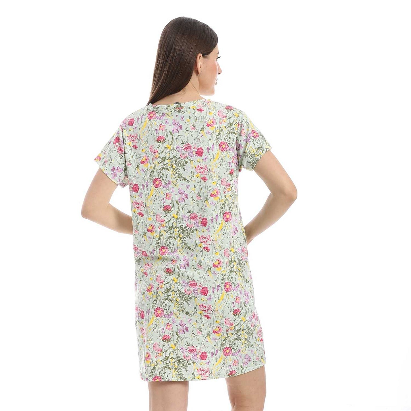 Women's Printed Sleeping Dress