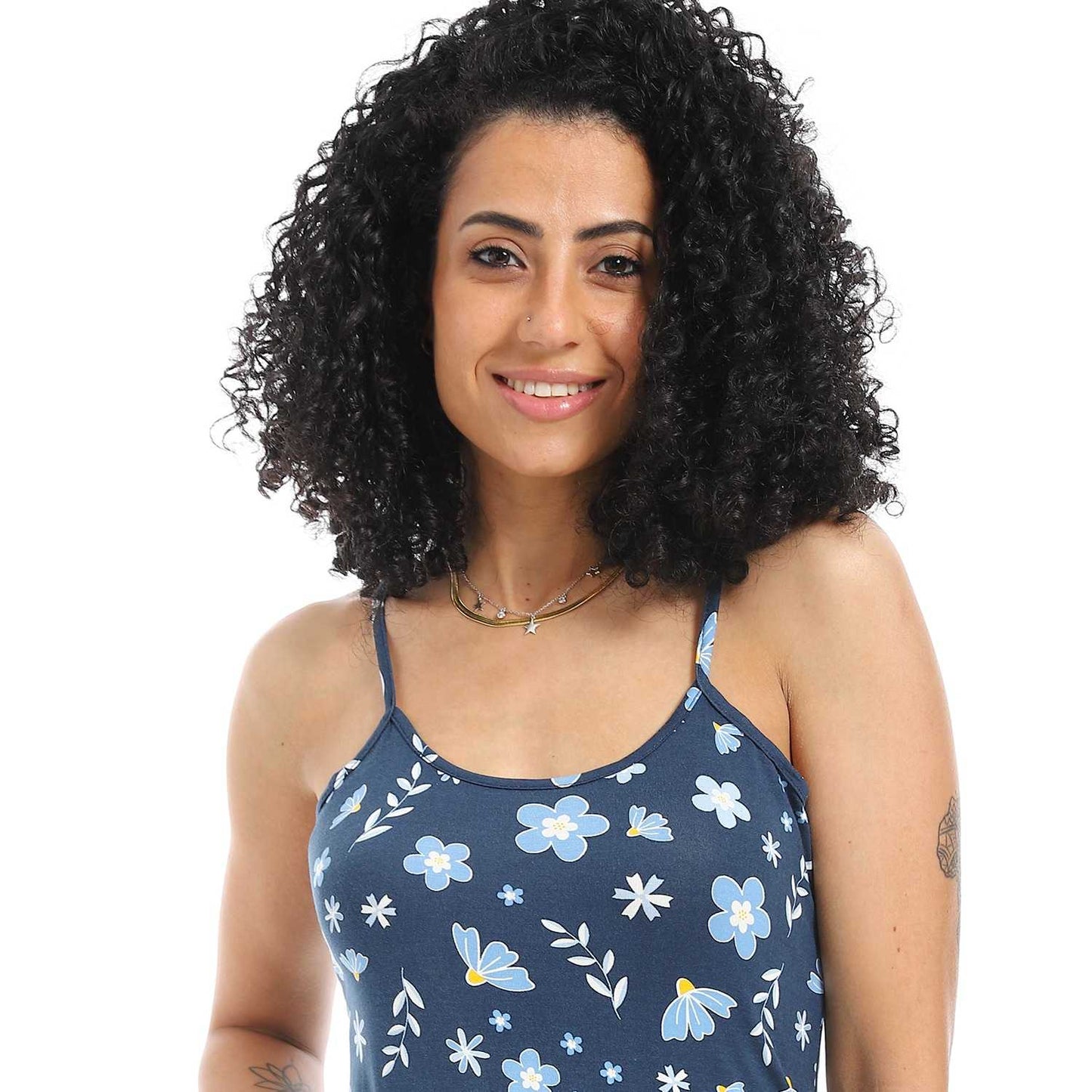 Women's Printed Sleeping Dress