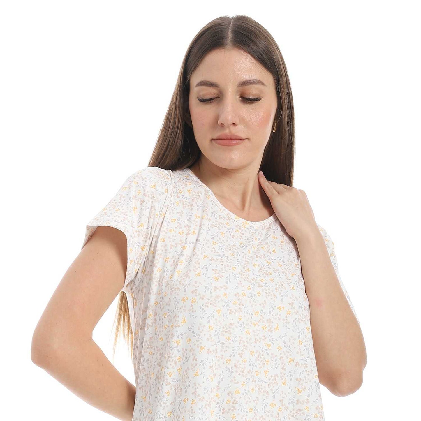 Women's Printed Sleeping Dress