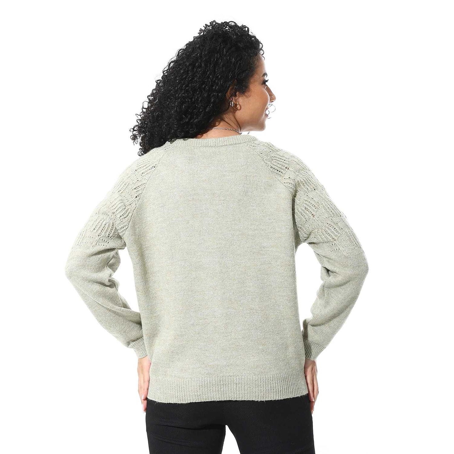 Women's Knited Button Front Cardigan