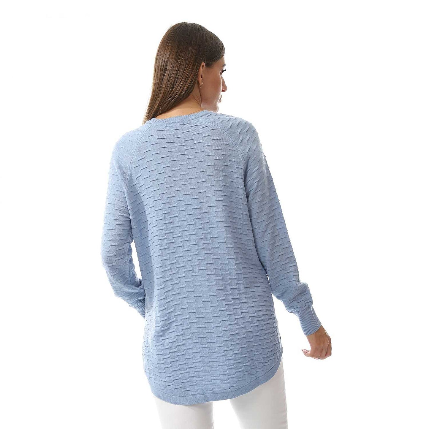 Women's Crew Neck Knited Pullover