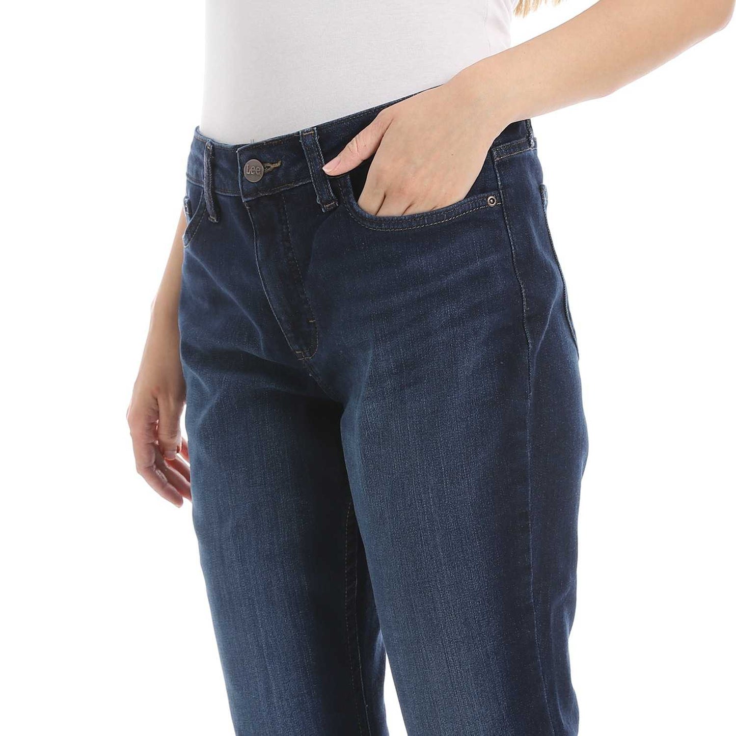 Women's Straight Fit Ankle Jeans