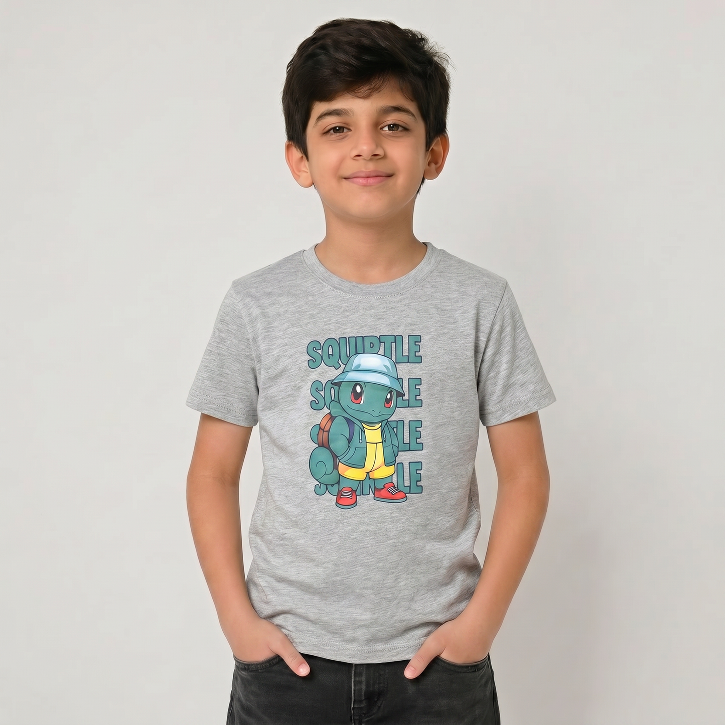 Boys Cotton Printed T-Shirt