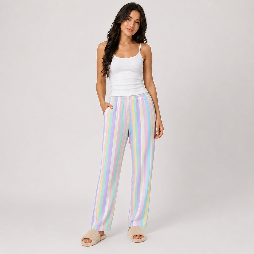 Women’s Striped Straight Leg Pants