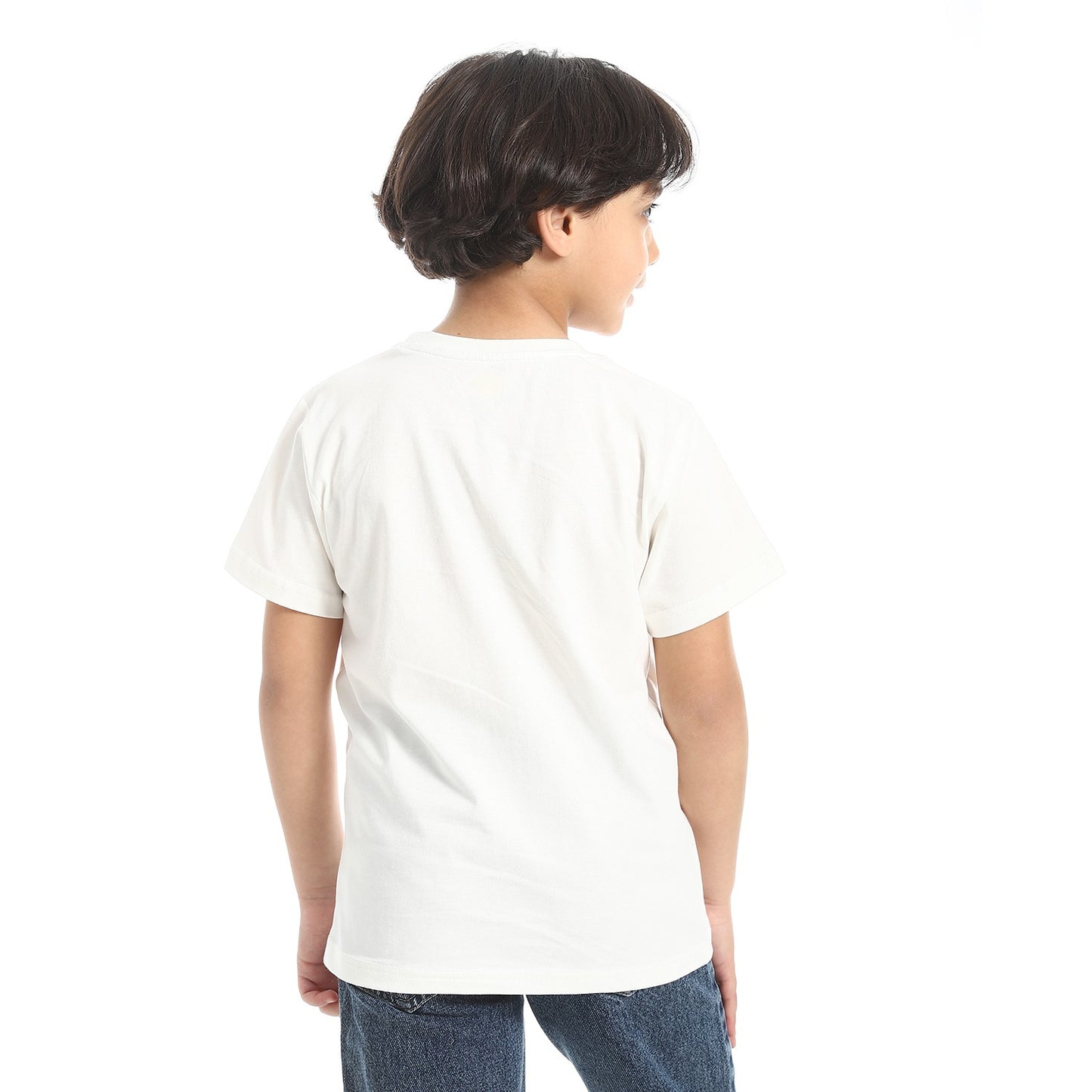 Boys Cotton Printed T-Shirt