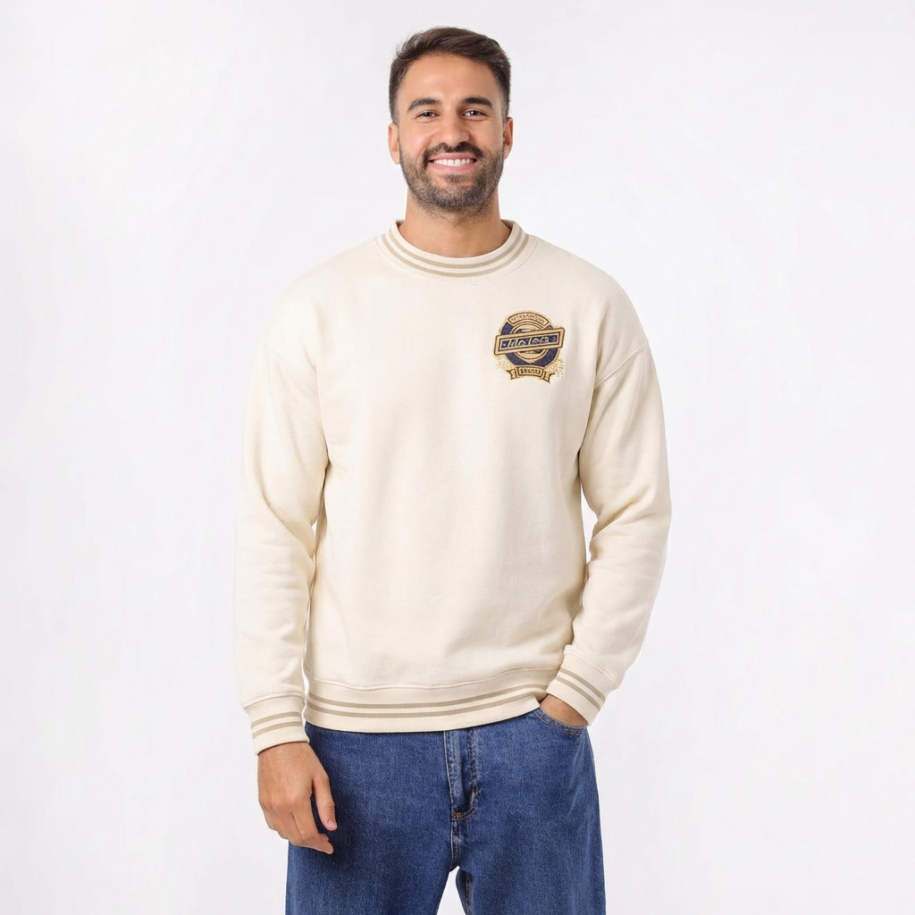 Men’s Regular Fit Printed Sweatshirt