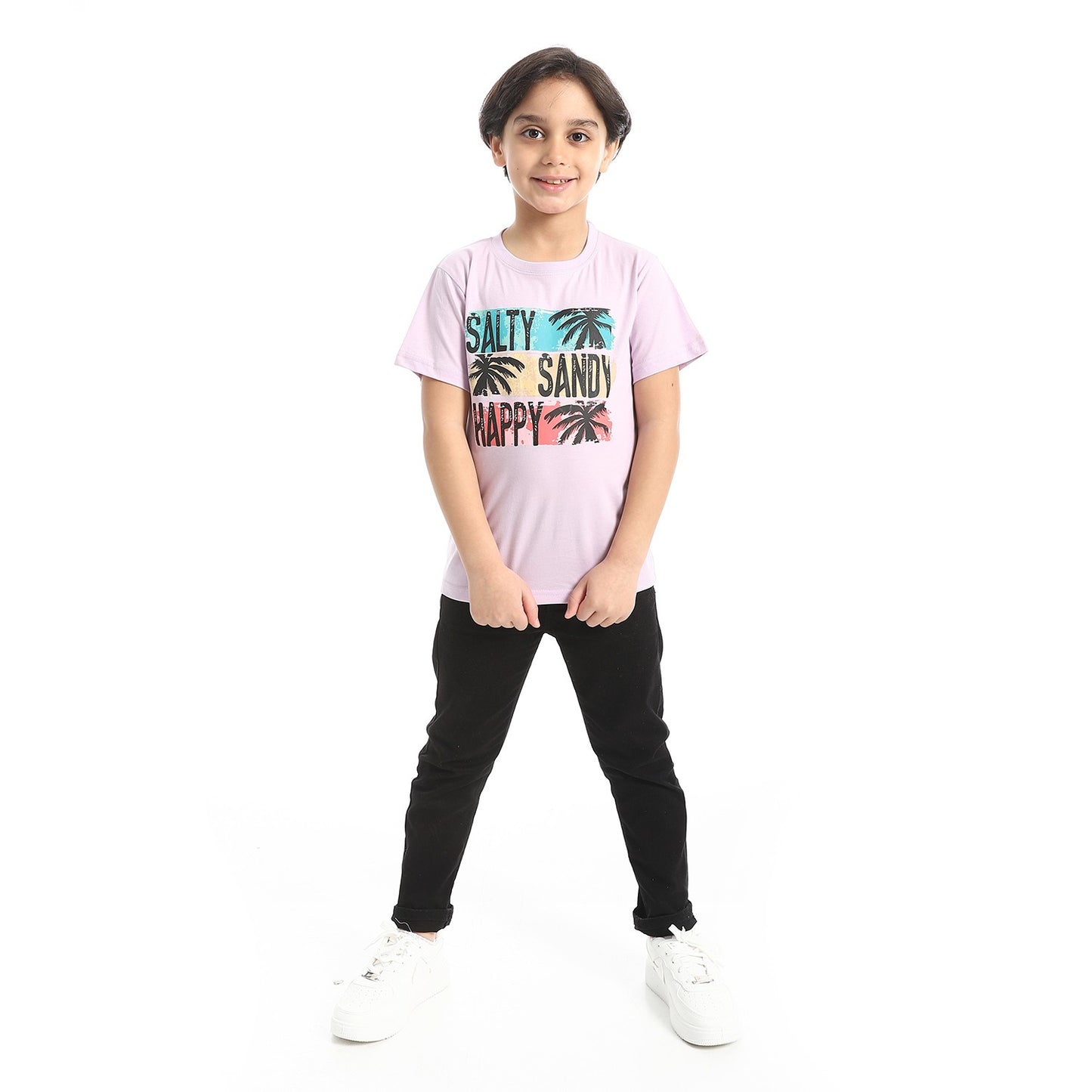 Boys Cotton Printed T-Shirt