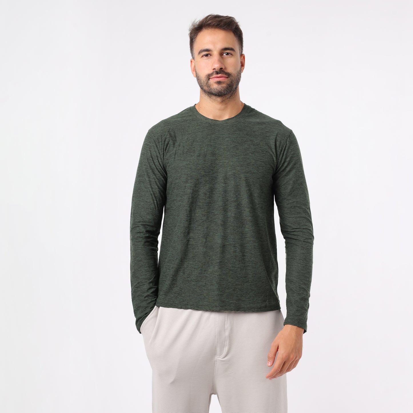 Men's Long-Sleeves Fitness T-Shirt