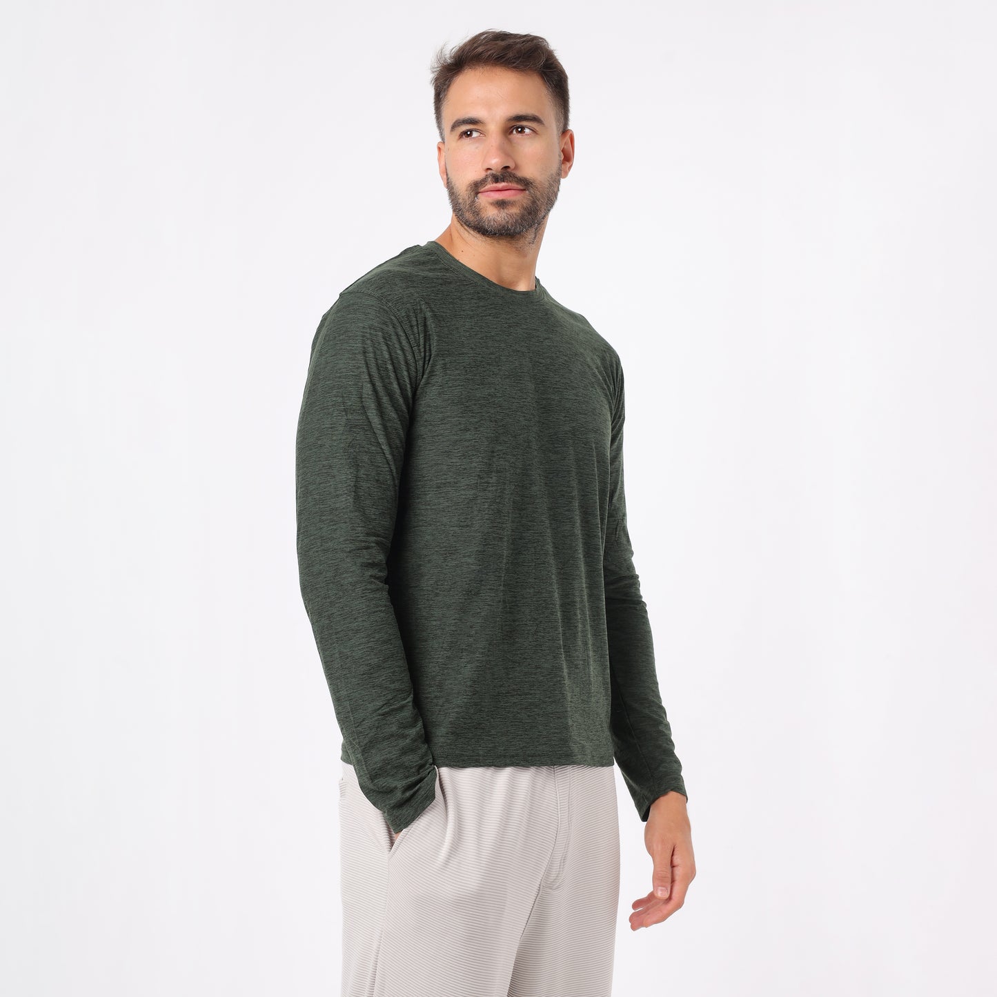 Men's Long-Sleeves Fitness T-Shirt