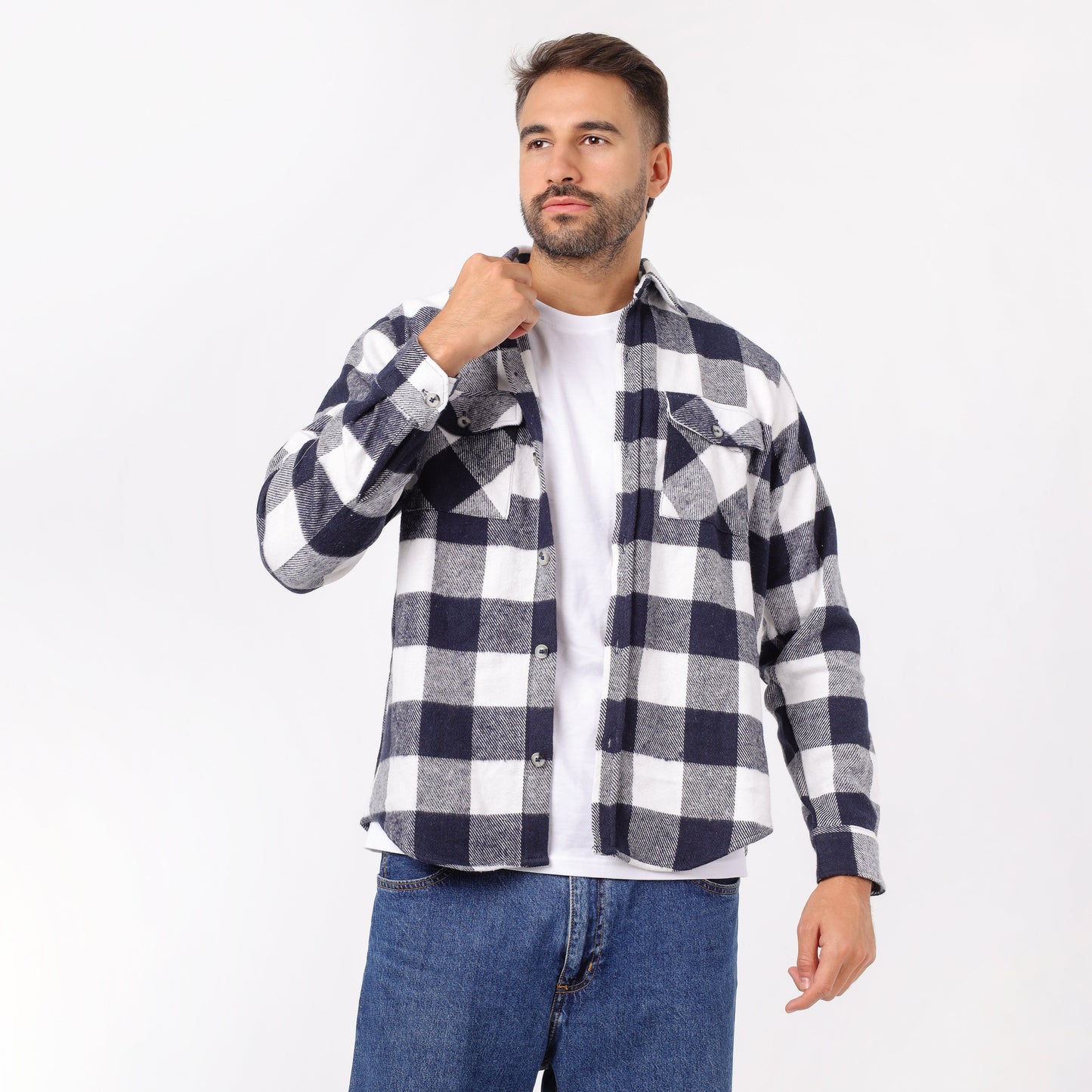 Men's Plaid Flannel Shirt