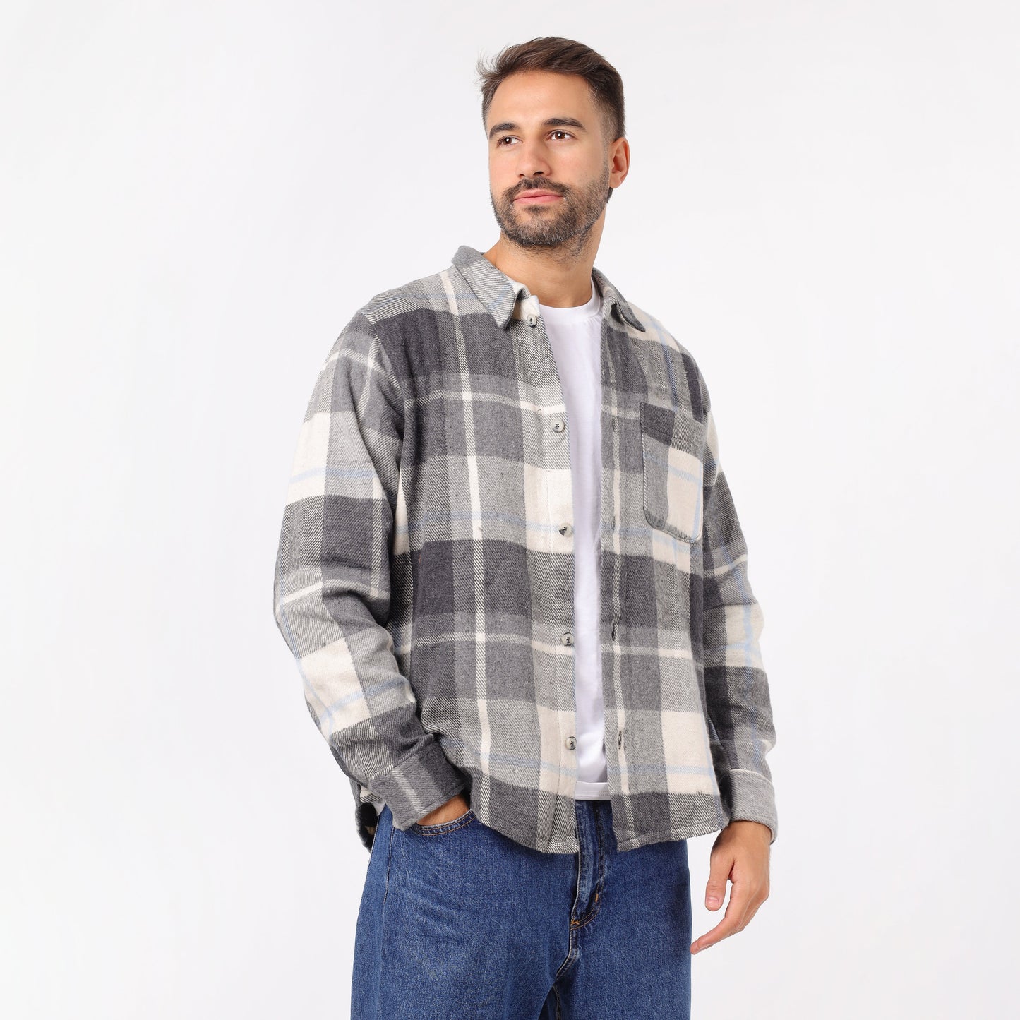 Men's Plaid Flannel Shirt