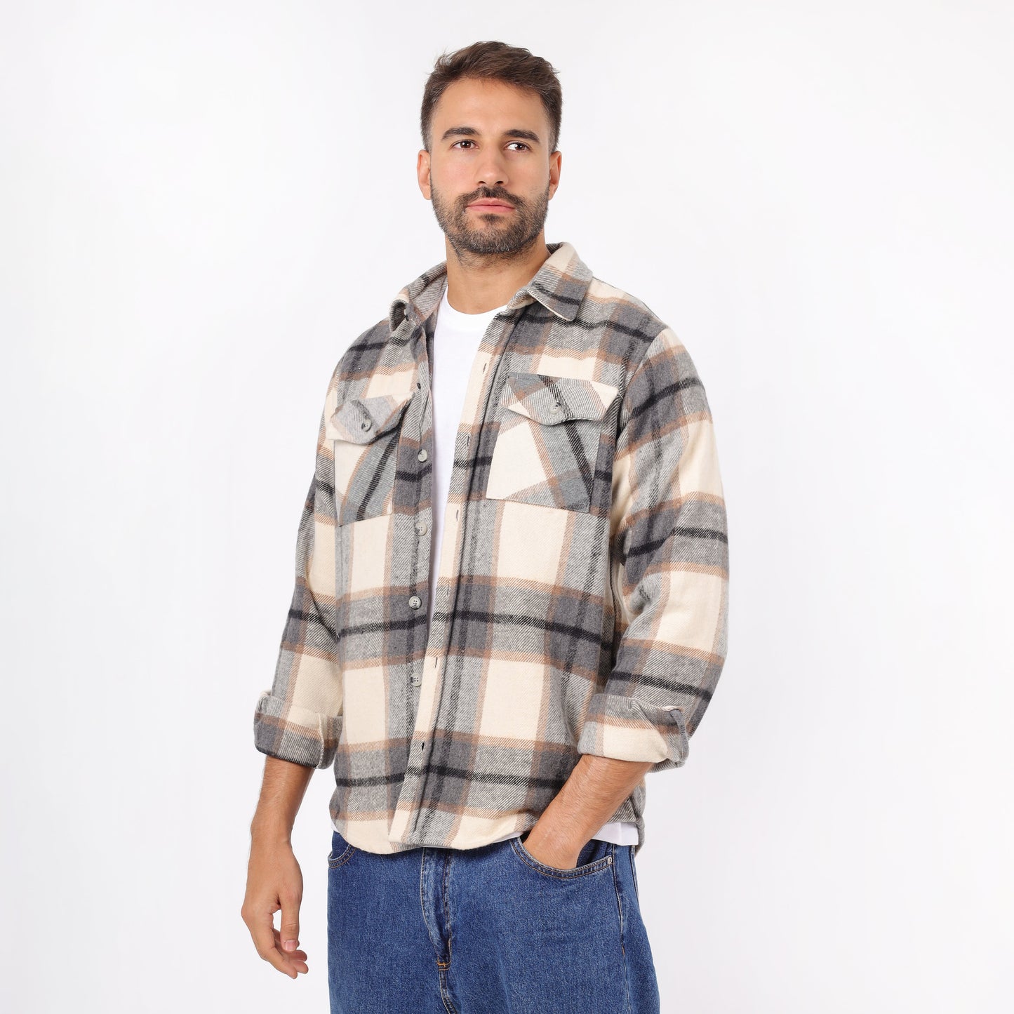 Men's Plaid Flannel Shirt