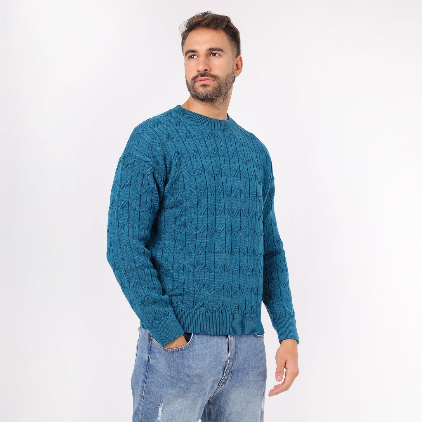 Men's Crew Neck Knit Sweater