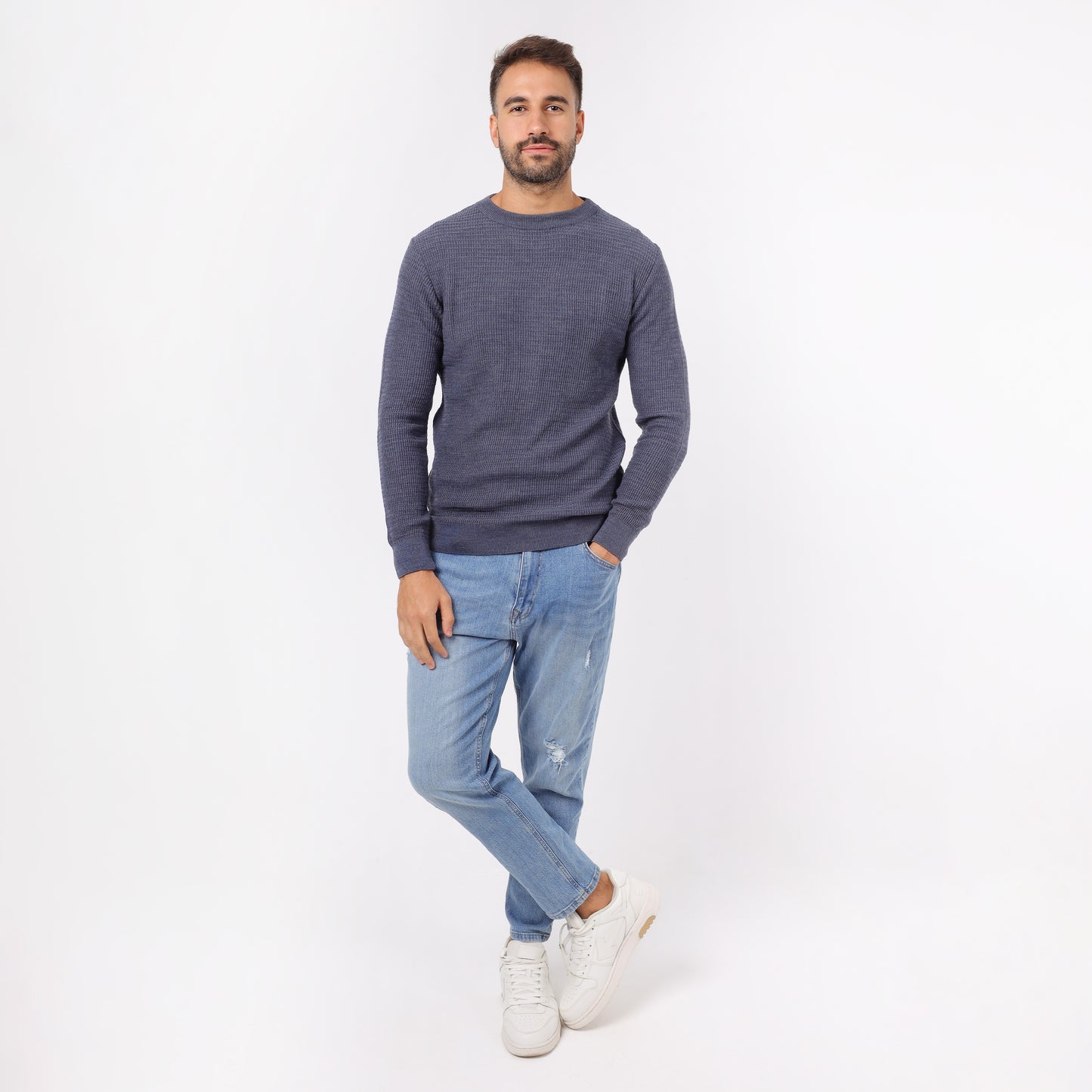 Men's Crew Neck Knit Sweater