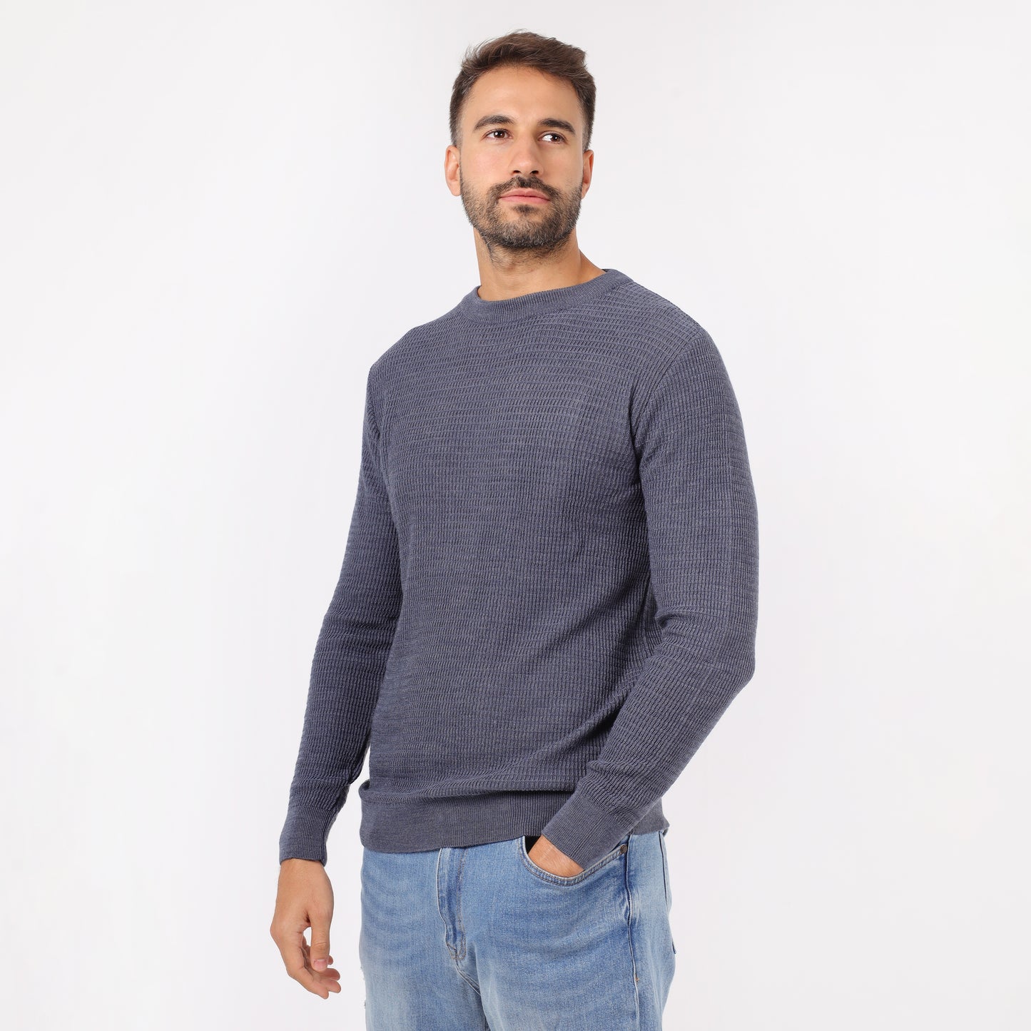 Men's Crew Neck Knit Sweater